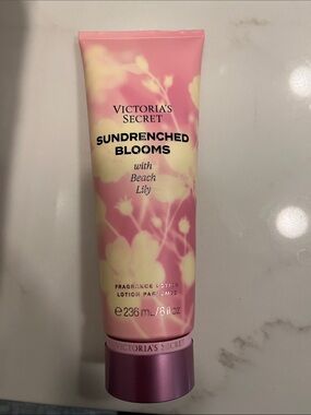 NIB Victoria's Secret Sundrenched Blooms Lotion - Pink & Cream
